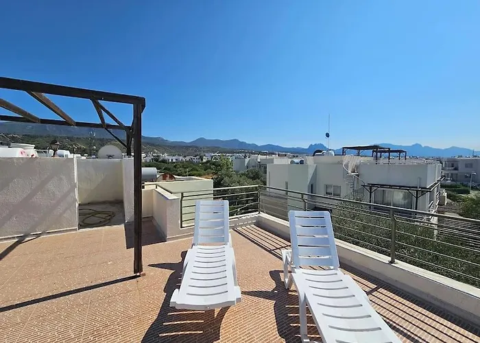 شقة Tranquil Penthouse Turtle Bay Village Esentepe *